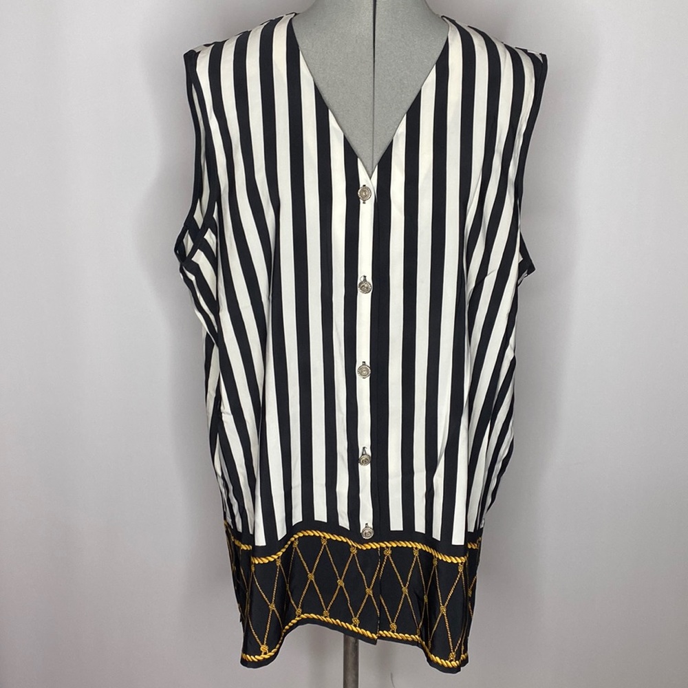 Jordan women plus size sleeveless button down shirt size 20